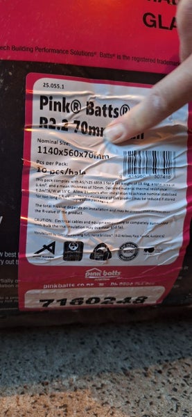70mm Wall insulation R2.2 Carousel 3