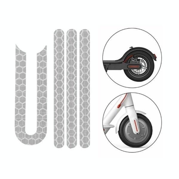 Reflective Sticker For Xiaomi Mijia M365 Pro Scooter In White Accessories Carousel 2