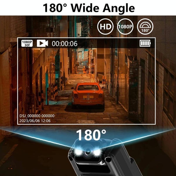 Outdoor Sports Night Vision Camera With 180 Degree Rotation For Video Recording Carousel 2
