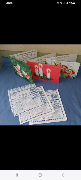 Old raffle tickets Carousel 1