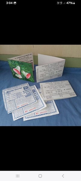 Old raffle tickets Carousel 2
