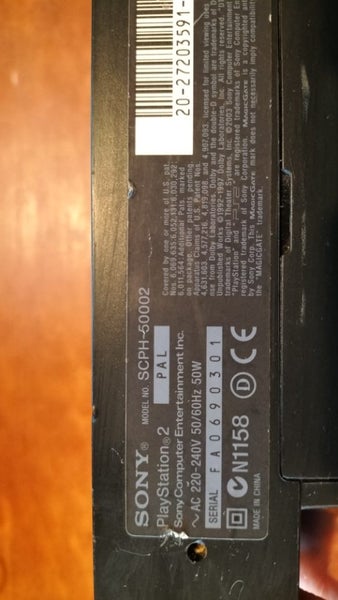 PS2 console only - CD drive issue Carousel 4