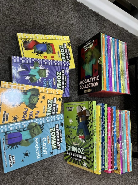 Bulk lot of Diary of a Minecraft Zombie Carousel 1