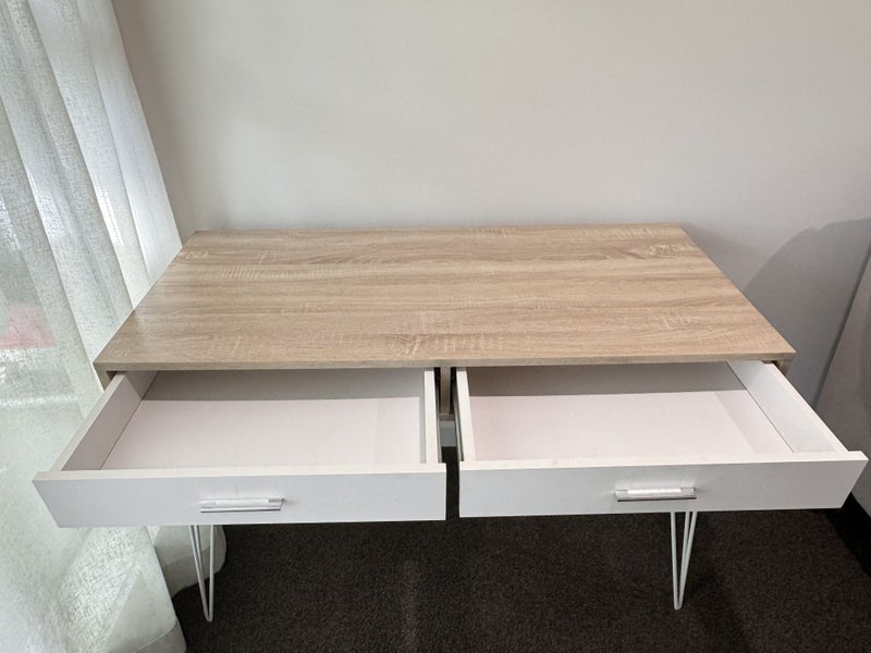 Modern Desk / Console Table with Drawers – 110x50x73cm – Starting from $60 Carousel 2