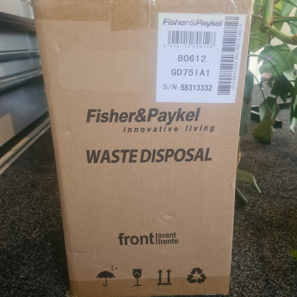 Fisher & Paylel waste disposal Carousel 1