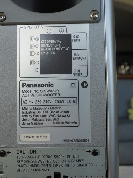 Panasonic 5.1 Channel SA-MT1 DVD System - Surround Sound Player Carousel 11