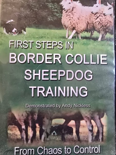 Dog Training DVD - First Steps in Border Collie Sheepdog Training, Andy Nickless Carousel 1