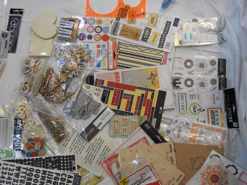 Huge Scrapbooking Destash, Bulk Items, Majority Are New Carousel 2
