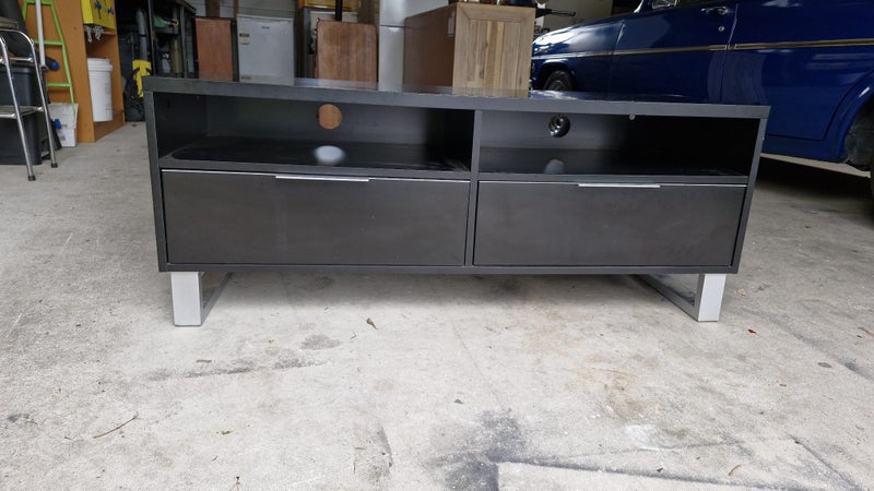 Black TV Cabinet Carousel 1