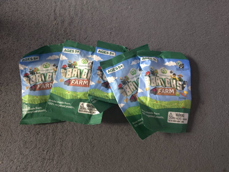 5 x Countdown Bricks Farm Edition $1 Reserve!!! Carousel 1