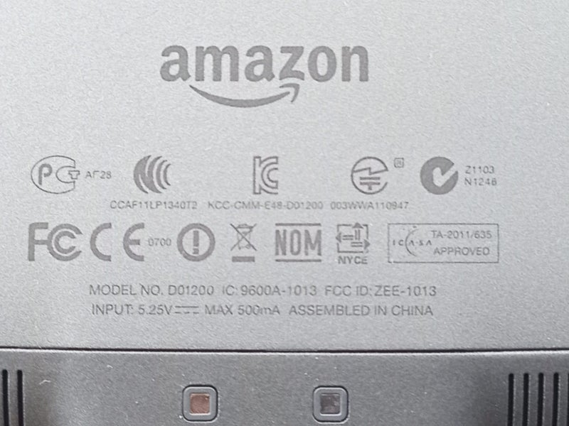 Amazon Kindle Touch 4th Gen D01200 ! Carousel 7