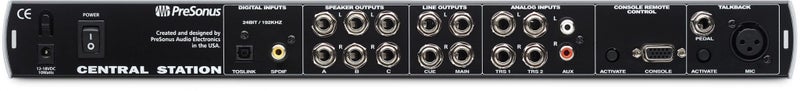 Presonus Central Station Monitor Controller Carousel 4