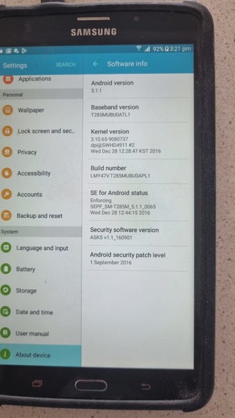Samsung Galaxy tablet 9" Carousel 2