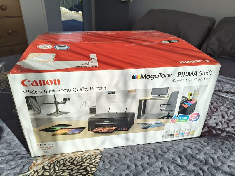 New Cannon PIXMA G660 Megatank Printer Carousel 1