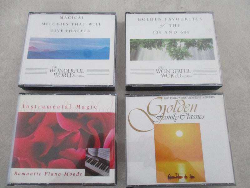 4 x 3-CD sets Easy Listening CDs - Golden Favs, Classics, Instrumental, Melodies Carousel 2