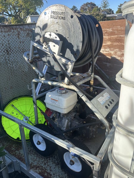 Honda GX390 Water Blaster with Trailer – Fully Equipped Mobile Cleaning Rig Carousel 2
