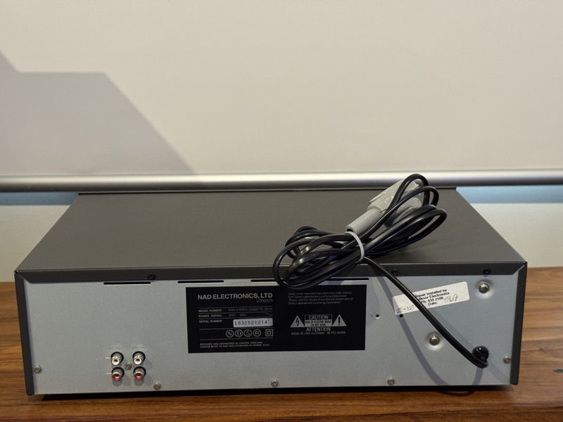 NAD 6325 Stereo Cassette Deck – Near Mint Fully Serviced Carousel 8