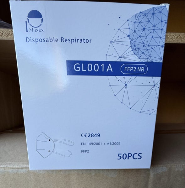 Respirator disposal face mask x 500 Carousel 1