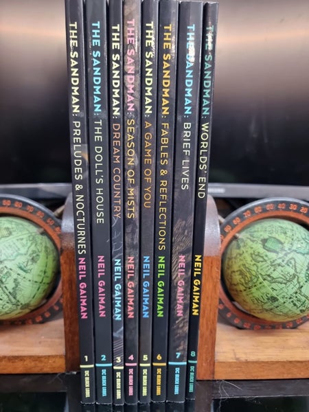 Sandman 30th Anniversary graphic novels volumes 1-8 by Neil Gaiman Carousel 2