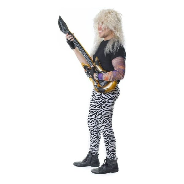 Bristol Novelty Mens Zebra Print Costume Trousers Carousel 3
