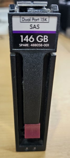 HP 146 GB 15K SAS 3.5" LFF Hard Drive p/n 454228 {Working} Carousel 1