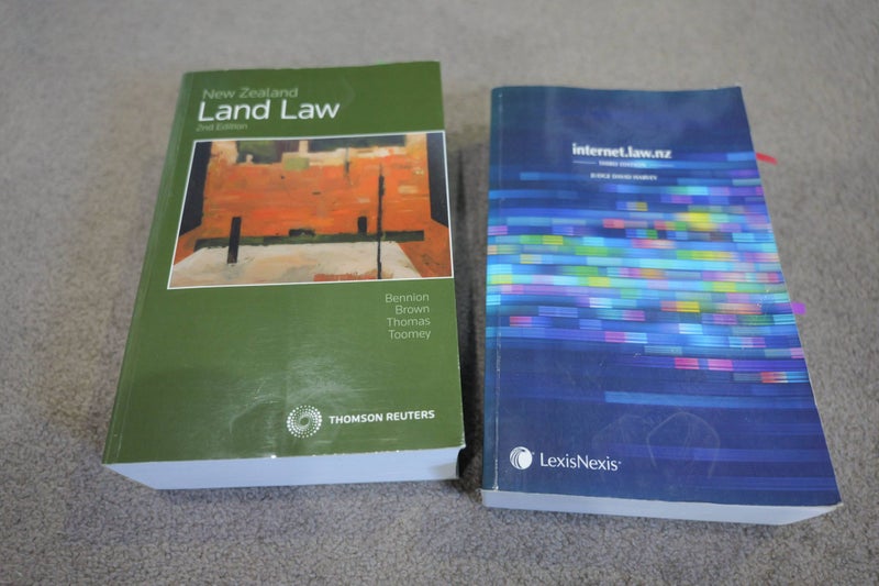 Land Law 2nd Ed + Internet Law NZ 3rd Ed Carousel 2