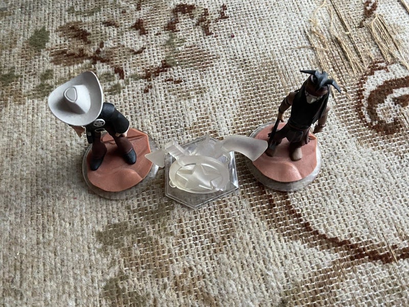 Disney Infinity figures from "The Lone Ranger" Carousel 2