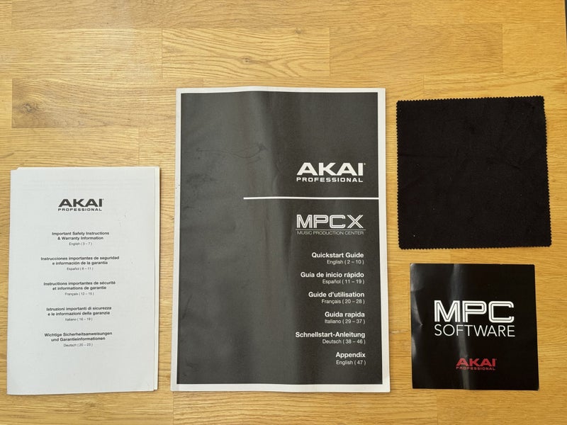 Akai MPC X Sampler Carousel 8
