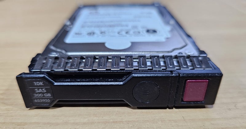 HP 300 GB 10K SAS 2.5" SFF Hard Drive p/n 599476 {Working} Carousel 1