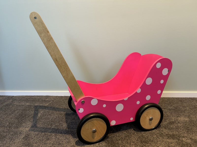 Kids Wooden Trolley Carousel 8