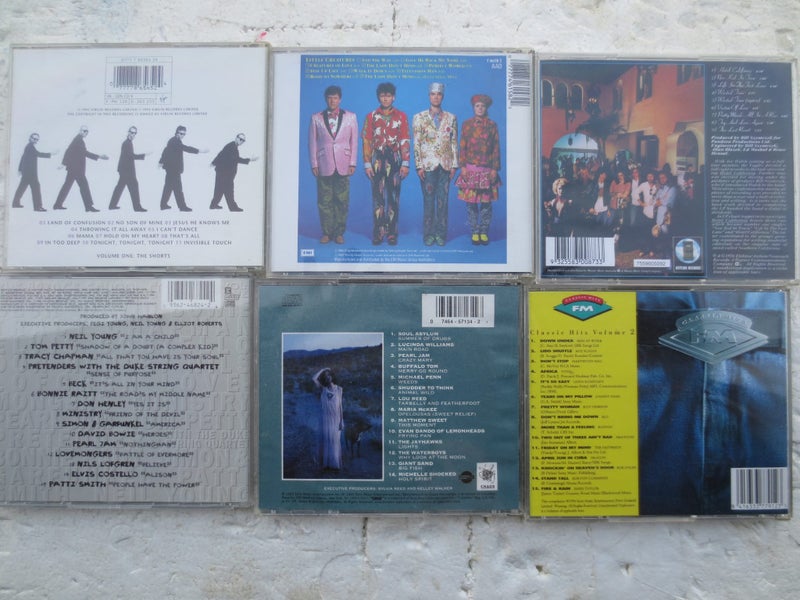 CDs lot 3 x 6 (Eagles, Genesis, Classic H, Heads, Bridge Skool, Sweet Relief ) Carousel 2