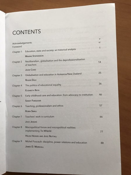 Nga Kaupapa Here: Connections and Contradictions in Education Carousel 2