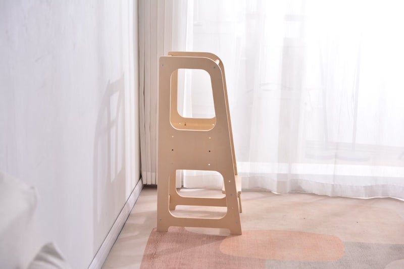 Plywood Learning tower kitchen helper adjustable height Carousel 2