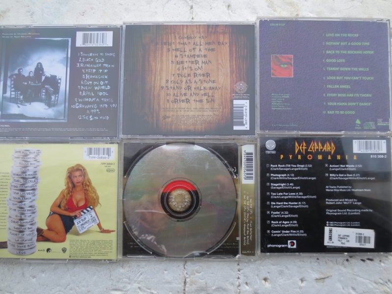CDs lot 5 x 6 (Korn, Hellyeah, Poison, DL, Soul Asylum, ZZ top ) Carousel 2