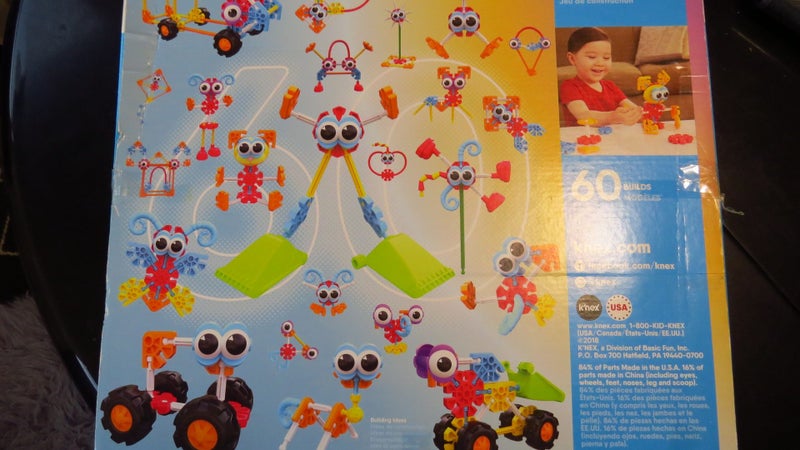 Knex Roller Coaster AND Kid Knex (2 boxes) Carousel 7
