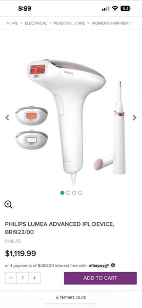 Philips IPL Hair Remover Carousel 1
