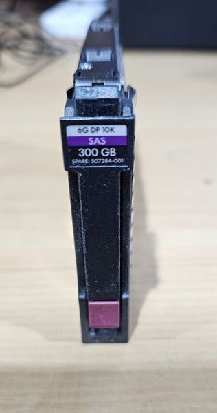 HP 300 GB 10K SAS 2.5" SFF Hard Drive p/n 693569 {Working} Carousel 1
