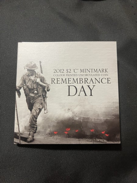 2012 Australian $2 Canberra Mint Mark Poppy Coin Carousel 1