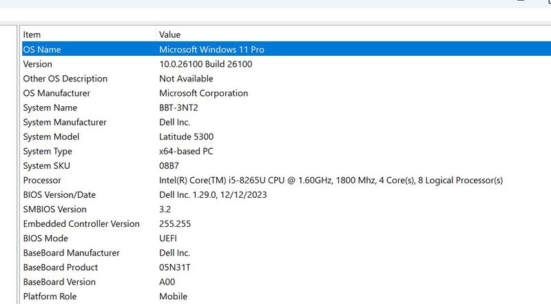 Dell Latitude 5300 – i5 8th Gen | 16 GB RAM | 256GB SSD Carousel 9