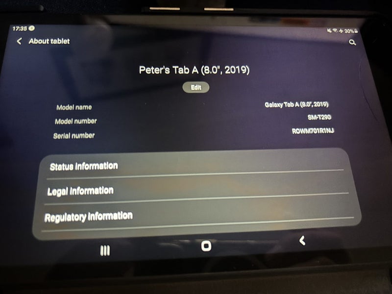Galaxy Tab A 8.0" 2019 Carousel 1