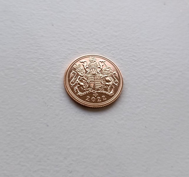 DEALS4DOLLARS-2022 QUEEN ELIZABETH II, 70 YEAR, JUBILEE FULL GOLD SOVEREIGN$1RES Carousel 1