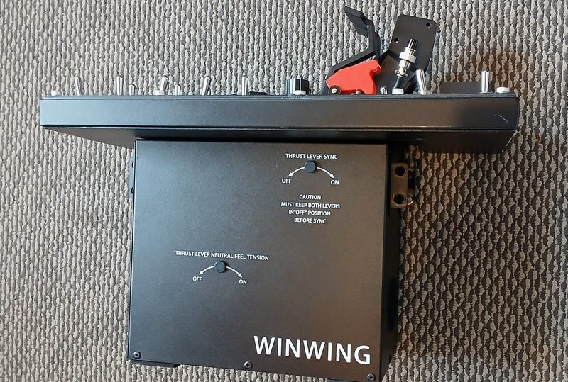 WinWing Super Taurus Throttle base of F/A-18 H.O.T.A.S Carousel 2