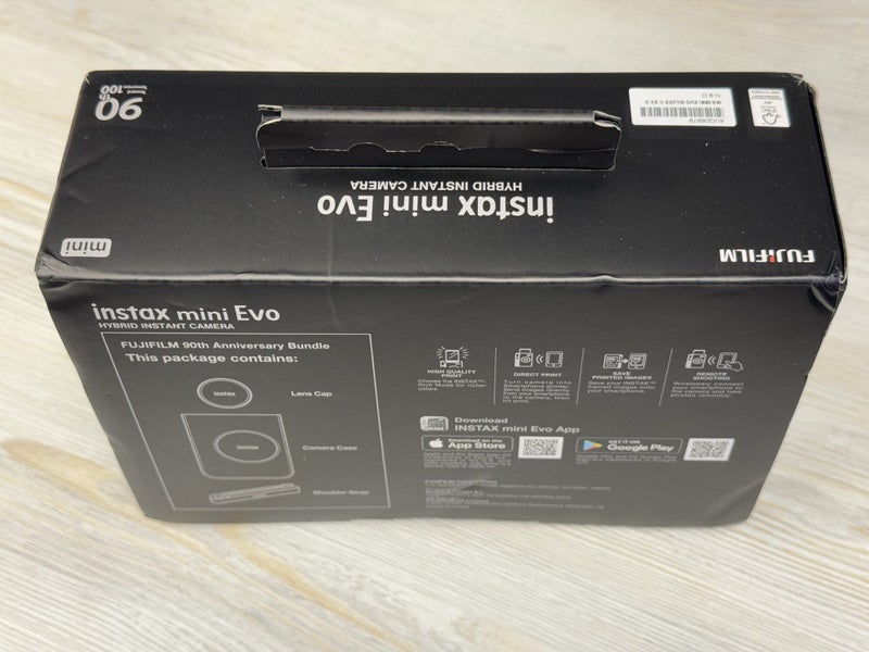 Damaged box - Instax Mini Evo Hybrid - 90th Anniversary Bundle Carousel 2