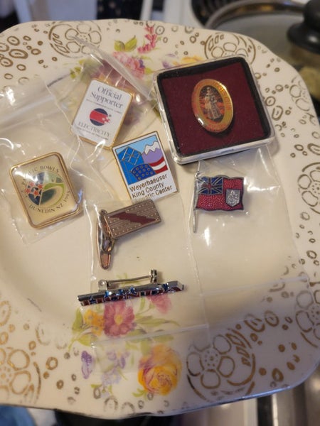 Assortment of Pins and Badges Vintage Avon - Honda Carousel 2