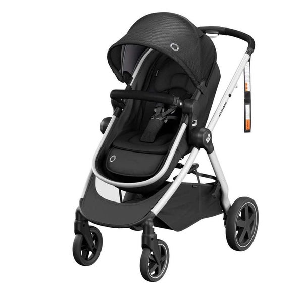 Maxi Cosi Zelia2 2-in-1 Bassinet Stroller Black Carousel 1