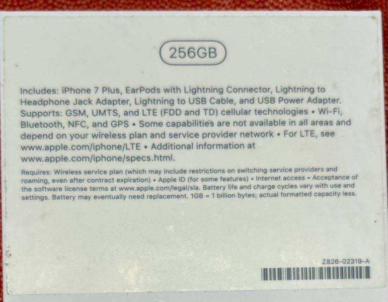 iPhone 7 Plus 256gb Rose Gold New Battery - New Screen Protector, Case Carousel 9