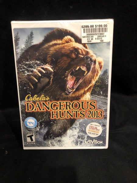 WII CABELA’S DANGEROUS HUNTS 2013 NEW SEALED Carousel 1