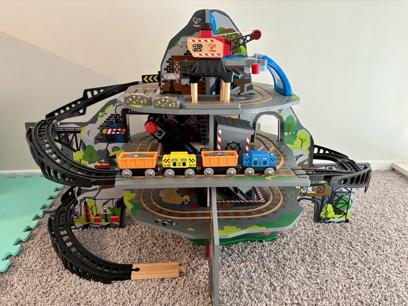 Hape Train Set - Mighty Mountain Mine Carousel 1