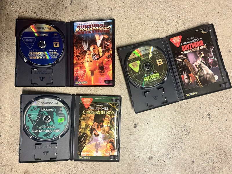 PS2 Gun survivor 2,3,4 NTSC J Carousel 2