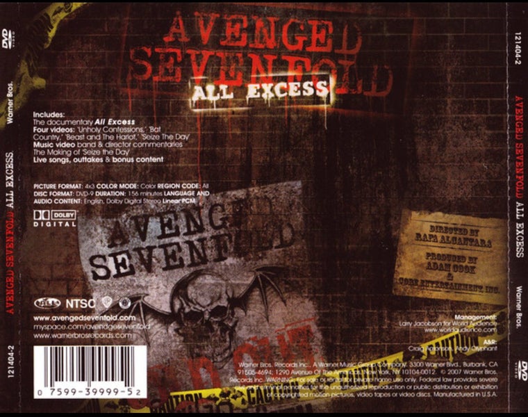 Avenged Sevenfold - All Excess (DVD) Carousel 2